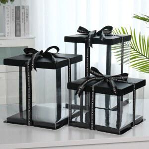 농구 선물상자 클리어 디스플레이 케이스 크리스마스 농구공 명절 포장용 모든