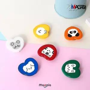 마그피아 마그랑 하트형 자석홀더 31mm (4개입)