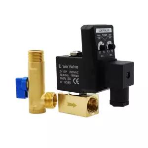 공압 에어 배수 드레인 노즐 전자 컨트롤러 밸브 압축 레귤레이터 소스 오토트랩 펌프
