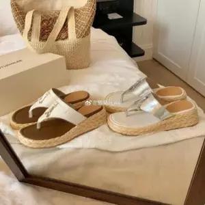 스파이더맨 여성용 버전 조리 소가죽 통굽 샌들 키높이 OPH5