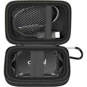 중요한 X10/X9 Pro 8TB/6TB/4TB 휴대용 SSD용 ANKHOH 휴대용 케이스, 2TB/1TB 외장 솔리드 스테이트 드라이브 하드 스토리지 홀더 백 USB-C 케이블용 메쉬 포켓 박스 전용