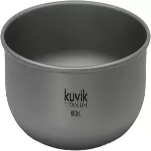쿠빅 티타늄 볼 650ml 22온스 - 배낭여행 캠핑 생존을 위한 초경량 및 컴팩트