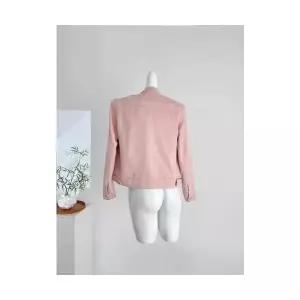 헐크 여성 여친 잠바 집업야구항공 쇼트 긴팔 핑크 루즈핏 스웨이드 코트 가을 야구점퍼 톱 KKE3