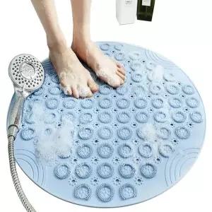 실리콘 논슬립 욕실매트 미끄럼방지 흡착판바닥 발판