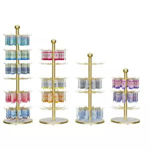 회전 휴대폰케이스 진열대 랙 거치대 진열장 전시 걸이대