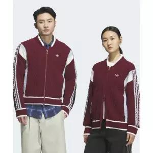 매장정품 아디다스 ADIDAS 레트로 가디건 - 쉐도우레드 JN0718 198930