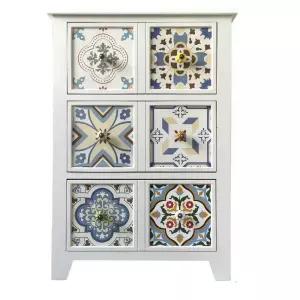 레트로 서랍장 복도 콘솔 선반 북유럽 엔틱 수납장