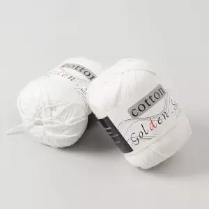 일상공방 코튼 뜨개질실 2p세트 화이트 면뜨개실 코튼 면사 코튼실