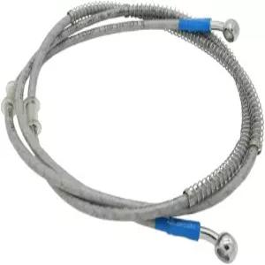 르포시 모터사이클 땋은 유압 브레이크 오일 호스 라인 파이프 케이블 ATV 스쿠터 피트 더트 바이크 엔듀로