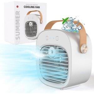 에어콘 캠핑용냉난방기 휴대용 무선 AC 수냉 소형냉난방기 12v에어컨 USB 유량계