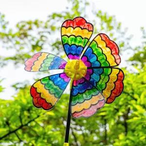 초등돌봄교실 만들기수업 썬캐쳐 바람개비 꾸미기활동 행사 어린이날 정원