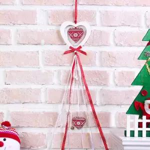 하트 리본 나무 장식크리스마스장식 트리 오너먼트 크 크리스마스소품
