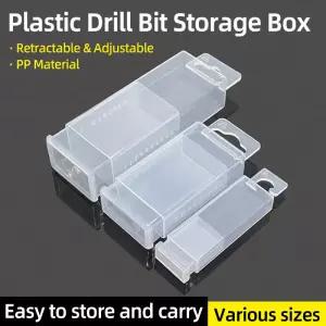 공구 상자 부품 보관 드릴 밀링 커터 직사각형 텔레스코픽 트위스트 탭 액세서리 포장