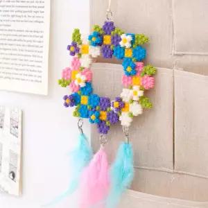 초등 방과후활동 디폼블럭 플라워 드림캐쳐 고학년 단체수업 작품창작놀이