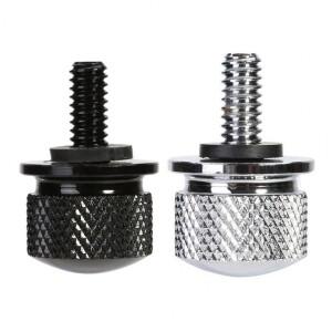 범용 휴대용 스테인레스 스틸 바이크 오토바이 시트 볼트 탭 나사 마운트 노브 커버  빈티지 금속