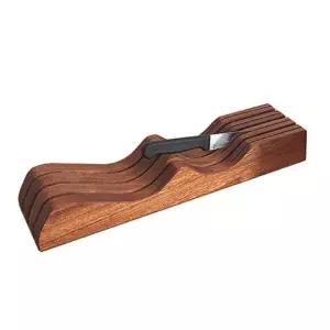 원목 칼 칼함 우단나무 기능성 하드메이플 보관 칼 정리대 홀더 꽂이 나이프 중식도 칼갈이