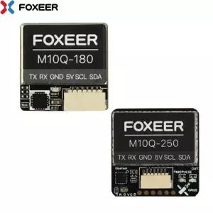 Foxeer M10Q-180 M10Q-250 M10 듀얼 프로토콜 GPS 모듈 RC 비행기 FPV 장거리 용 QMC5883 나침반 세라믹