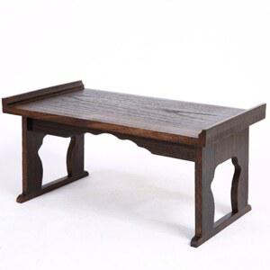 신내림 점상 점집 좌식 다과상 원목 기도 좌탁 경상 테이블 소형 원목색 전통