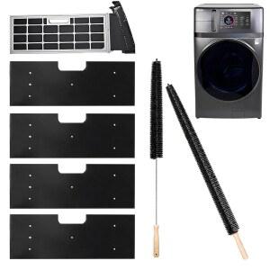 6개의 GE 세탁기 건조기 콤보, WH01X35719 보푸라기 필터 교체 및 통풍 브러시, 2025년 새로운 Ge 스펀지, 손세탁 재사용 가능, 모델: PFQ97HSPVDS