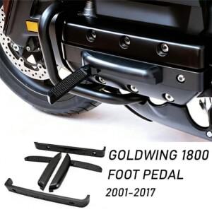 혼다 호환 골드 윙 1800 바이크 오토바이 풋 하이웨이 페그 GL F6B 엔진 보호 받침대 액세서리 로드 2001-