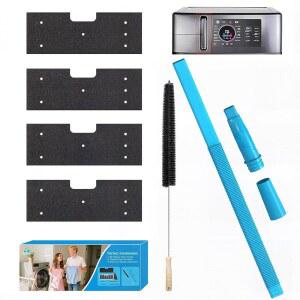 6개의 GE 세탁기 건조기 콤보, WH01X35719 보푸라기 필터를 통풍구 클리너 키트로 교체, 2025년 Ge 필터용 새로운 필터 스펀지, 손세탁 및 재사용 가능, 모델: PFQ97HSPVDS