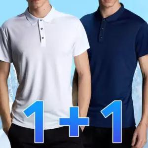 1+1 쿨링 무지 카라티 카페 유니폼 단체 여름 티셔츠 남성 단체티 pk 반팔