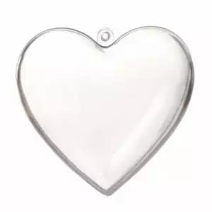 하트 투명공 아크릴볼 10cm 파티투명공 투명공모양케이스