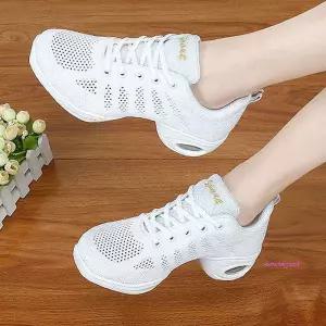 라인메쉬댄스화 재즈댄스 재즈화 라인댄스 운동화 줌바 에어로빅화hij017