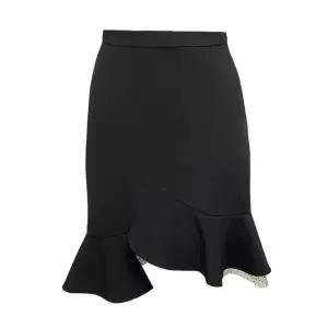 EAMT 치마 여사친 망사 S/S 피쉬 쉬폰 패치 레이스 프릴 EUNG1