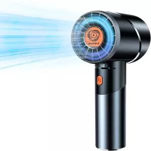 휴대용 선풍기 터보 강력한 개인용 7000rpm 고속 모터 배터리 작동 시간 여행/야외/선물/메이크업용 USB