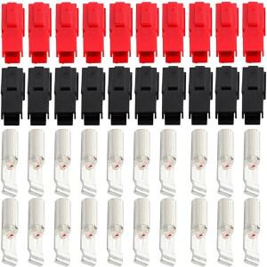 500/100/50/10 피스 플러그 30A 앰프 600V 전원 마린 커넥터 폴(파워폴 인터로킹 터미널용)