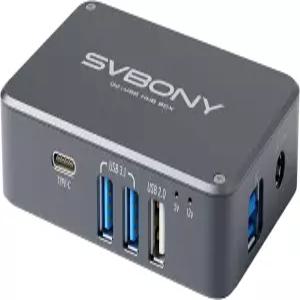 SVBONY SV241 천문 망원경 전원 어댑터 마이크로 DC USB 허브 박스 고속 출력 및 타입-C 인터페이스 다양한