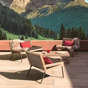 접이식 썬베드 비치의자 해변 리조트 펜션 야외 테라스