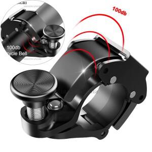 스테인레스 자전거 벨 링 MTB 사이클링 핸들 바 맥세이프호환 선명한 사운드 액세서리