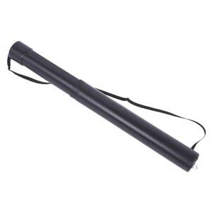 스트랩 도면이 있는 20인치 포스터 튜브를 35인치 휴대용으로 확장하는 청사진 케이스