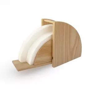 드립백 보관함 필터지 꽂이 케이스 힌지형 벚꽃 삼각형