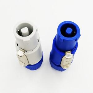 무대 조명 LED PowerCON 전원 커넥터 플러그  NAC3FCA 3핀 전문 오디오