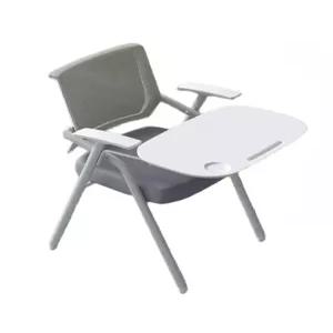 접이식 수납형 책걸상 책상의자 일체형 등받이 학원 회의실 공부방 수강용