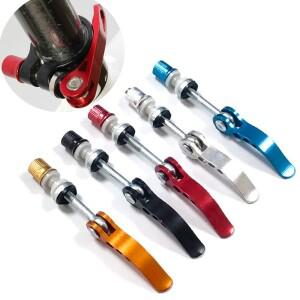 산악 자전거 시트 튜브 클램프 나사 퀵릴리즈 레버  클립  범용