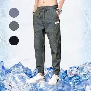 아이스 쿨링 남성 시원한 팬츠 냉감바지 조거 남자 냉동고 쿨시원한cde393