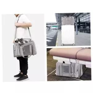 강아지가방 애견 이동장 소형 외출용 캐리어