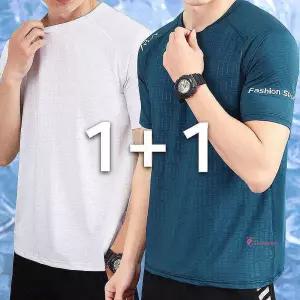 남성티셔츠 쿨티 런닝복 쿨링 머슬핏반팔 짐웨어 남자 오버핏 운동복 쿨론티 기능성efg310