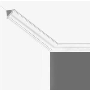 써니글레이드 12팩 천장 크라운 몰딩 트림, 총 43.7피트 고충격 마감 폴리스티렌 천장 몰딩 홈 데코 - 접착제로 쉽게 설치 가능 (12)