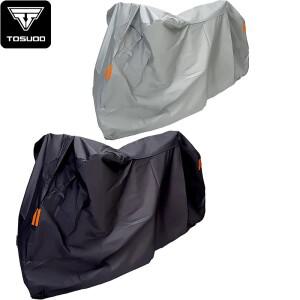 TOSUOD 방수 자전거 커버 울 안감 방진 자외선 차단 바이크 오토바이 레인 사계절 실내외 모토 스쿠터용