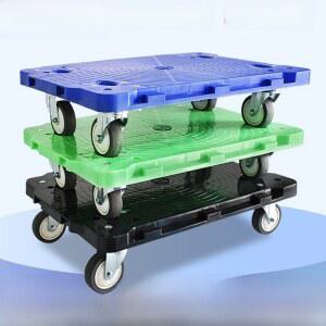 접이식 플라스틱 거북이 카트 차량 플랫베드 미니 손으로 가정용 화물 이동식 있는 트럭