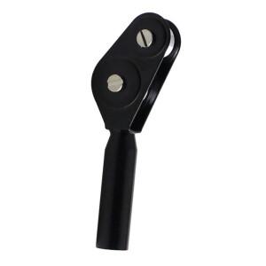 낚시대 팁 가이드 롤러 링 풀리 바다 보트 더블 와이어 도구