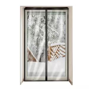 삼정056블랙 보온 자석 방풍 비닐커튼 중100x210