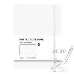 노티노티 화이트 하드 커버 미니노트 마카롱 다이어리