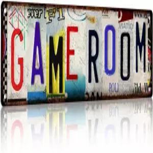 게임 액세서리 룸 데코 8세에서 2세 사이의 남성 청 을 멋진 게이머 선물 재미 사인 크 월 아트