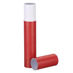 패티킬 2인치 x 13인치 포스터 튜브, 1Pcs 사진 보관 튜브 휴대용 배송 캘리그라피 페인팅 원형 케이스, 종이 아트 지도 문서 보관용 빨간색